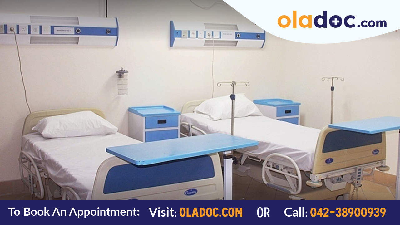 Ward at MMC General Hospital Peshawar